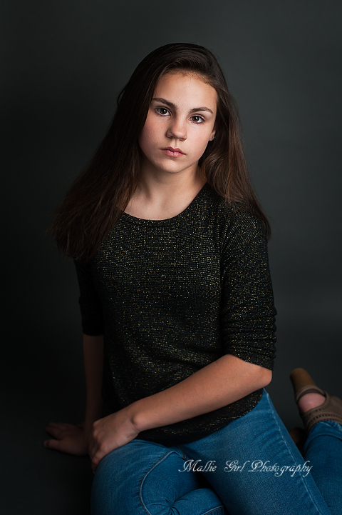 Studio Mini Session Tween Girls Headshots Gallery Mallie Girl Photography