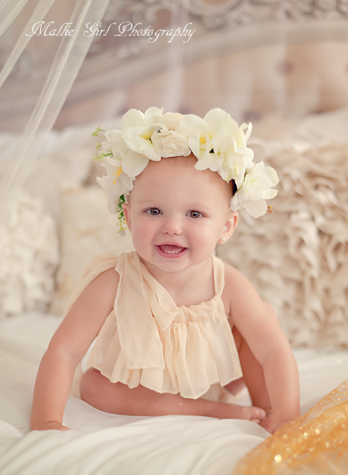 Baby Photographer/Gulfport MS/Gold & Glitter - Mallie Girl Photography