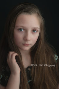 tween girl pageant headshot