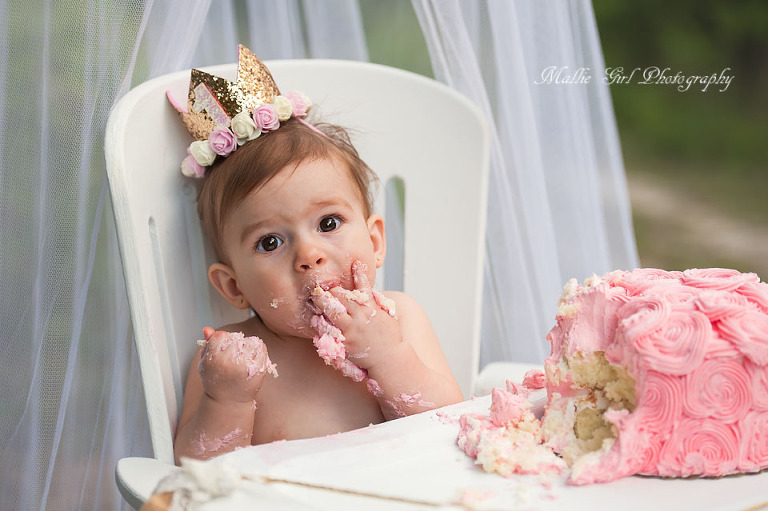 One Year Old Cake Smash Session