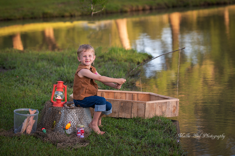 Brothers Fishing Session/Poplarville MS - Mallie Girl Photography